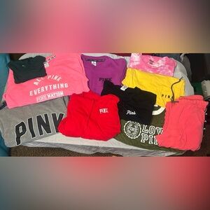 Less than perfect Victoria's Secret PINK Clothing Lot